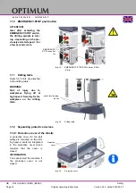 Предварительный просмотр 14 страницы Optimum B 24 H Operating Manual