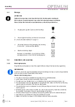 Предварительный просмотр 21 страницы Optimum B 34 H Vario Operating Manual