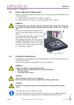 Предварительный просмотр 40 страницы Optimum B 34 H Vario Operating Manual