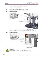 Предварительный просмотр 25 страницы Optimum B16 H Vario Operating Manual