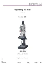 Предварительный просмотр 1 страницы Optimum B50 GSM Operating Manual