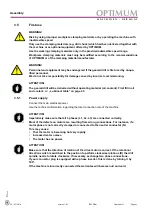 Предварительный просмотр 23 страницы Optimum B50 GSM Operating Manual