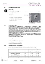 Предварительный просмотр 25 страницы Optimum BF 30 Vario Operating Manual