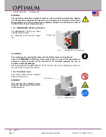 Preview for 12 page of Optimum BF20 V Operating Manual