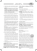 Предварительный просмотр 6 страницы Optimum CJ-1310 Operating Instructions Manual