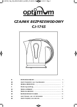 Предварительный просмотр 1 страницы Optimum CJ-1765 Manual Instruction