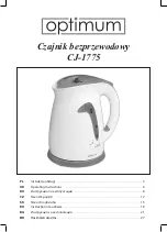 Optimum CJ-1775 Operating Instructions Manual предпросмотр