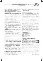 Preview for 14 page of Optimum CJ-1775 Operating Instructions Manual