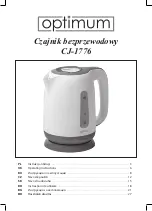 Optimum CJ-1776 Operating Instructions Manual preview