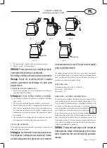 Preview for 8 page of Optimum CJ-3001 Operating Instructions Manual