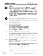 Предварительный просмотр 17 страницы Optimum DPA 2000 Operating Manual