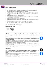 Preview for 13 page of Optimum DPA 22 Operating Manual