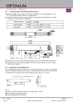 Preview for 14 page of Optimum DPA 22 Operating Manual