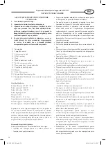 Предварительный просмотр 38 страницы Optimum ES-1215 Operating Instructions Manual