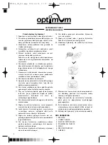 Preview for 6 page of Optimum FT-2504 Operating Instructions Manual