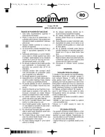 Preview for 23 page of Optimum FT-2525 Operating Instructions Manual