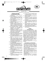 Preview for 26 page of Optimum FT-2525 Operating Instructions Manual