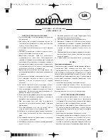 Preview for 31 page of Optimum FT-2525 Operating Instructions Manual