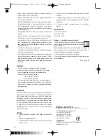 Preview for 38 page of Optimum FT-2525 Operating Instructions Manual