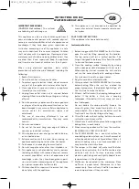 Предварительный просмотр 7 страницы Optimum GF-0810 Operating Instructions Manual