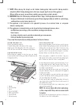 Предварительный просмотр 8 страницы Optimum GF-1360 Operating Instructions Manual