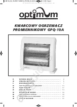 Preview for 1 page of Optimum GPQ-10A Operating Instructions Manual