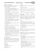 Предварительный просмотр 8 страницы Optimum GR-5020 Operating Instructions Manual