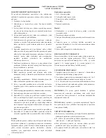 Предварительный просмотр 16 страницы Optimum GR-5020 Operating Instructions Manual