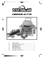 Предварительный просмотр 1 страницы Optimum KOMBIWAR AX-777M Manual Instruction