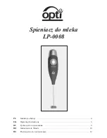 Preview for 1 page of Optimum LP-0008 Operating Instructions Manual