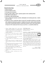 Preview for 9 page of Optimum LP-0500 Operating Instructions Manual