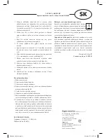 Preview for 9 page of Optimum LP-0600 Operating Instructions Manual