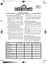 Предварительный просмотр 5 страницы Optimum MWLG-22L Operating Instructions Manual