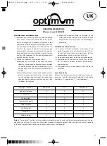 Предварительный просмотр 11 страницы Optimum MWLG-22L Operating Instructions Manual