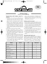 Предварительный просмотр 28 страницы Optimum MWLG-22L Operating Instructions Manual