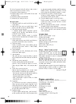 Предварительный просмотр 44 страницы Optimum MWLG-22L Operating Instructions Manual