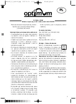 Предварительный просмотр 5 страницы Optimum OK-3000 Operating Instructions Manual