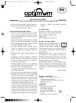 Предварительный просмотр 33 страницы Optimum OK-3000 Operating Instructions Manual