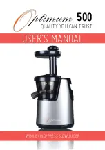 Optimum OPT 500 User Manual preview