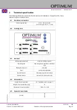 Preview for 15 page of Optimum Opti Saw S 131GH Operating Manual