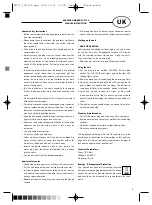 Preview for 5 page of Optimum opti ST-0770 Operating Instructions Manual