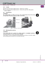 Preview for 26 page of Optimum OPTIdrill B 40GSP Operating Manual