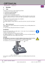 Preview for 34 page of Optimum OPTidrill DH 26GTV Operating Manual