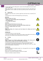 Preview for 35 page of Optimum OPTidrill DH 26GTV Operating Manual