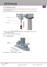 Предварительный просмотр 50 страницы Optimum OPTidrill DH 26GTV Operating Manual