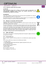 Preview for 114 page of Optimum OPTidrill DH 26GTV Operating Manual