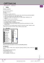 Предварительный просмотр 6 страницы Optimum OPTidrill RD 4 Operating Manual