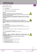 Предварительный просмотр 12 страницы Optimum OPTidrill RD 4 Operating Manual