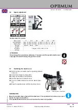 Предварительный просмотр 33 страницы Optimum OPTidrill RD 4 Operating Manual