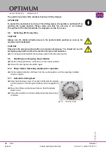 Предварительный просмотр 34 страницы Optimum OPTidrill RD 4 Operating Manual